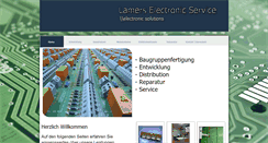 Desktop Screenshot of lamerselectronic.de