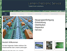 Tablet Screenshot of lamerselectronic.de